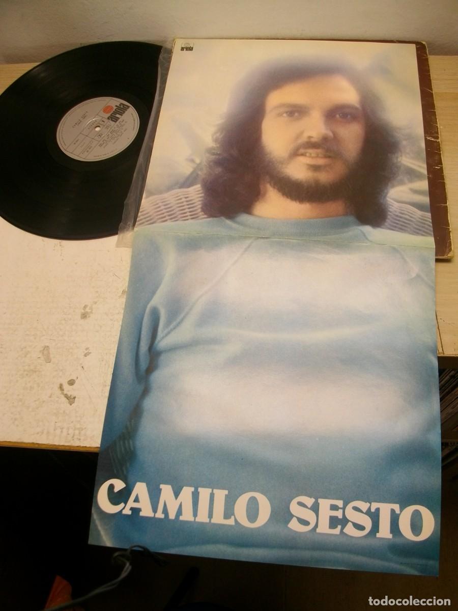 Discos de vinilo: Camilo Sesto &ndash; Amor Libre LP + POSTER - Foto 2