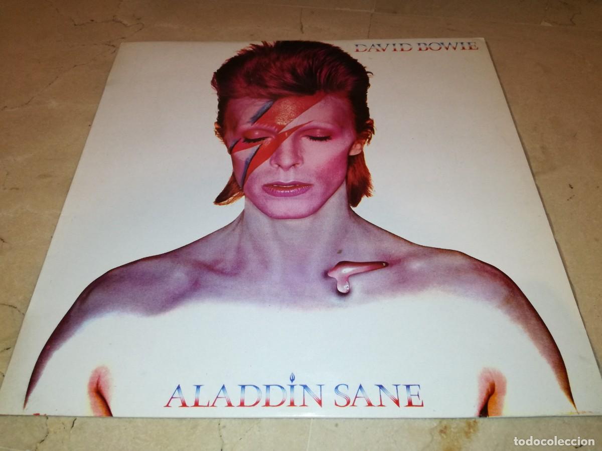 Discos de vinilo: DAVID BOWIE-ALADDIN SANE-EDICI&Oacute;N ESPA&Ntilde;OLA - Foto 1