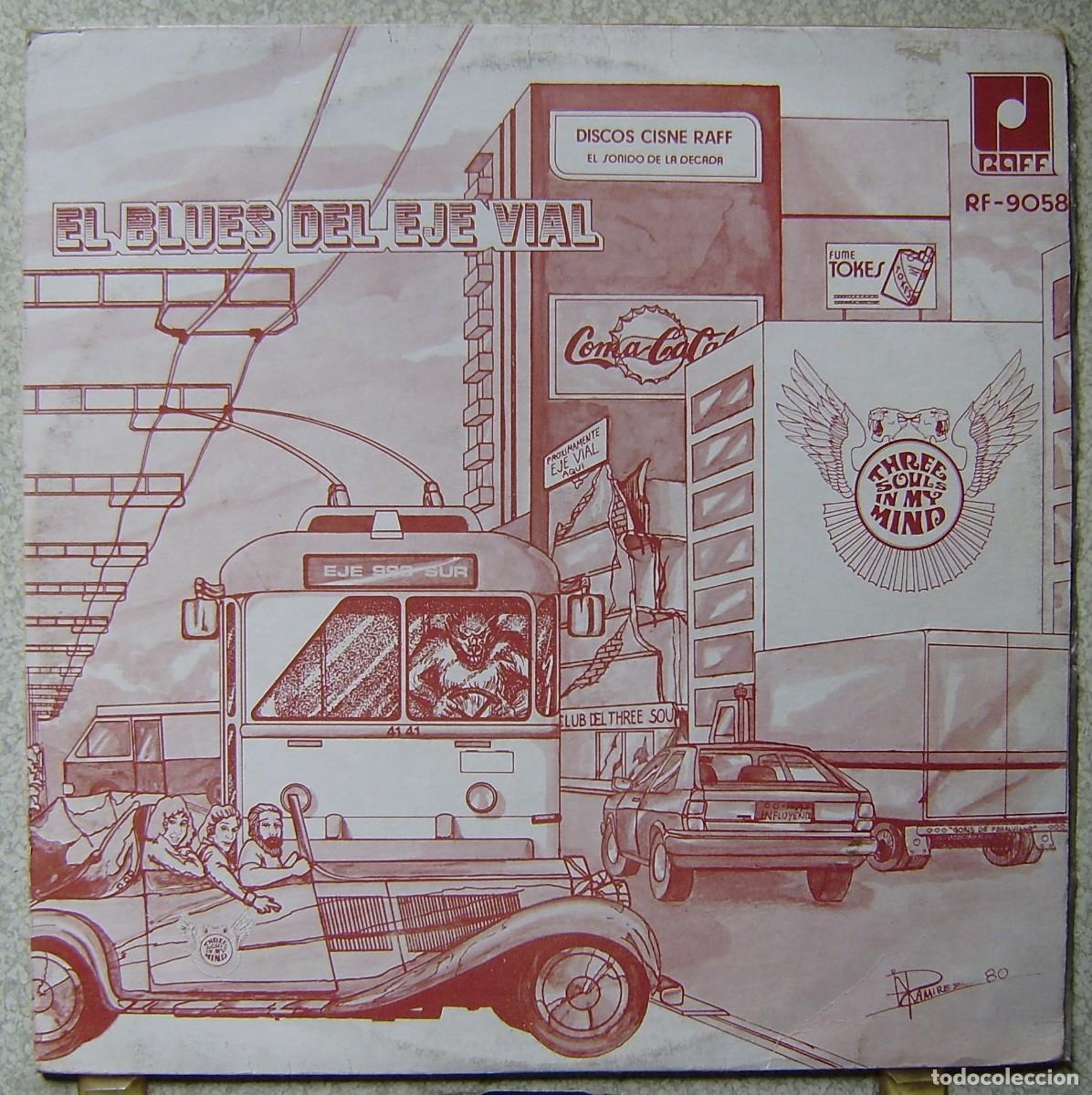 Discos de vinilo: EL BLUES DEL EJE VIAL...BLUES MEXICO...MUY RARO