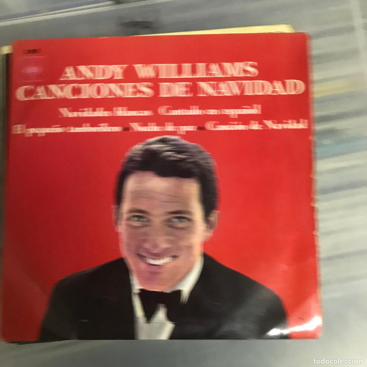 Discos de vinilo: ANDY WILLIAMS - CANCIONES DE NAVIDAD - 7&rdquo; EP CBS 1964 - Foto 1