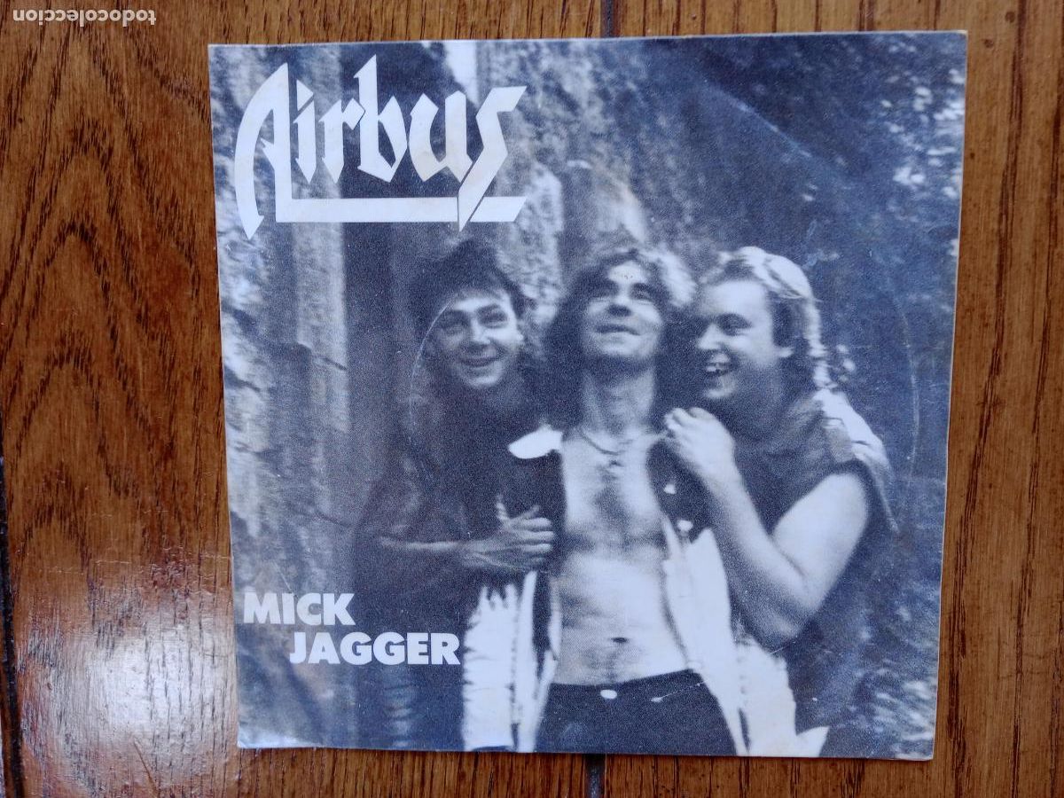 Discos de vinilo: Airbus - Mick Jagger + Mick Jagger (instrumental) - Foto 1