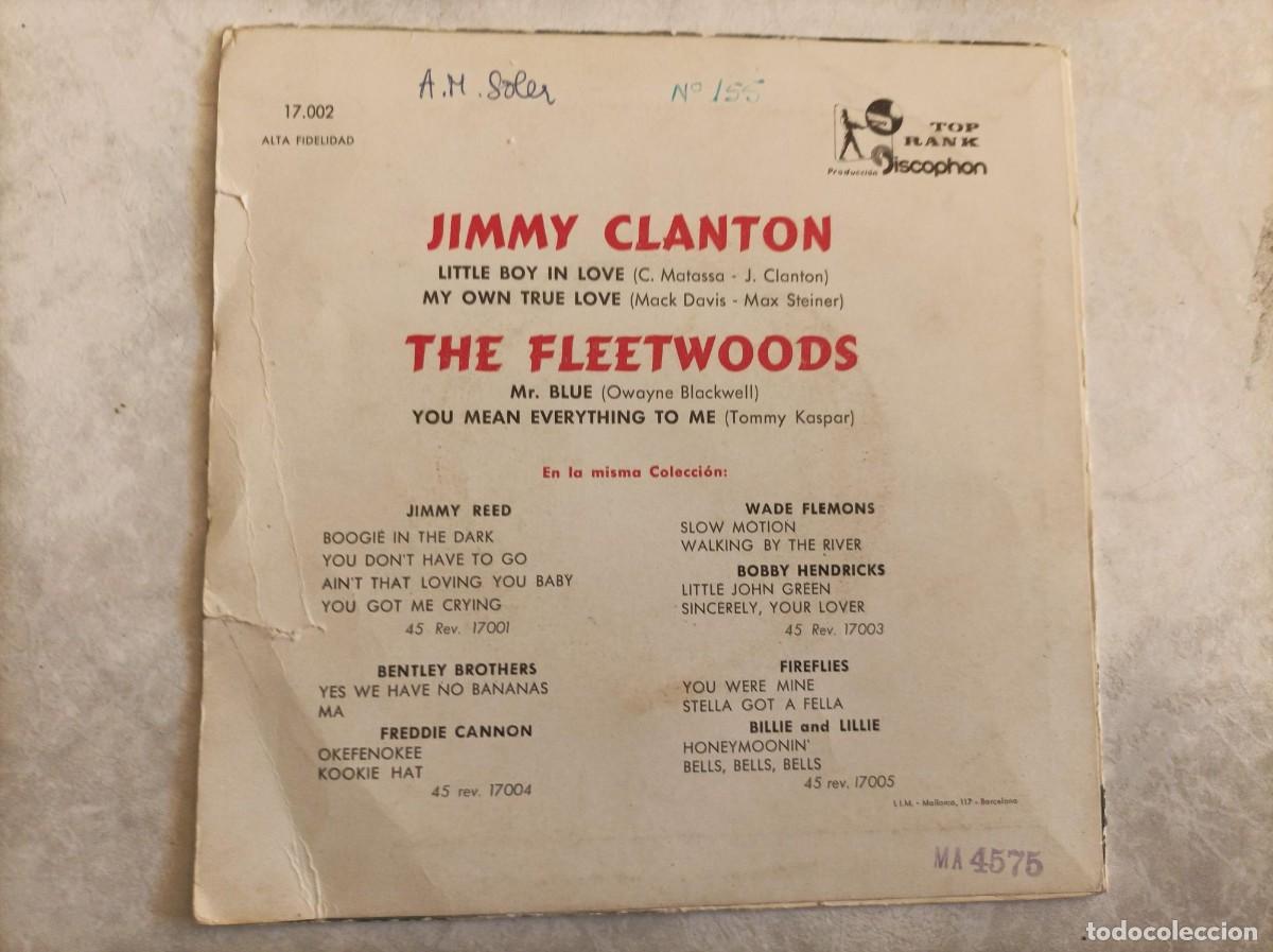 Discos de vinilo: Jimmy Clanton-The Fleetwoods - Foto 2