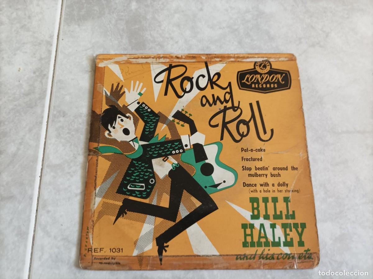Discos de vinilo: Bill Haley ep rock and roll - Foto 1