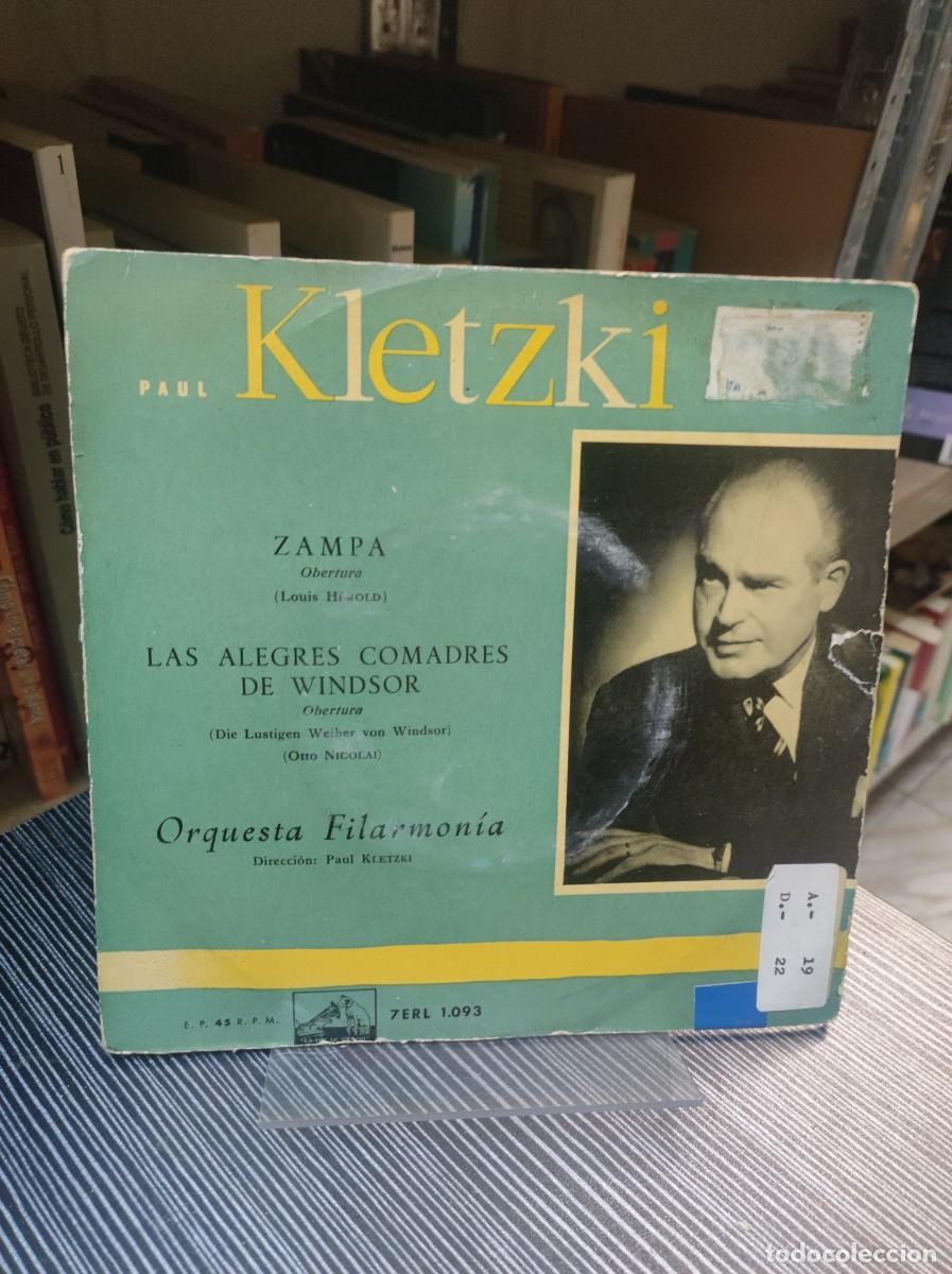 Discos de vinilo: PAUL KLETZKI ZAMPA / LAS ALEGRES COMADRES DE WINDSOR - Foto 1