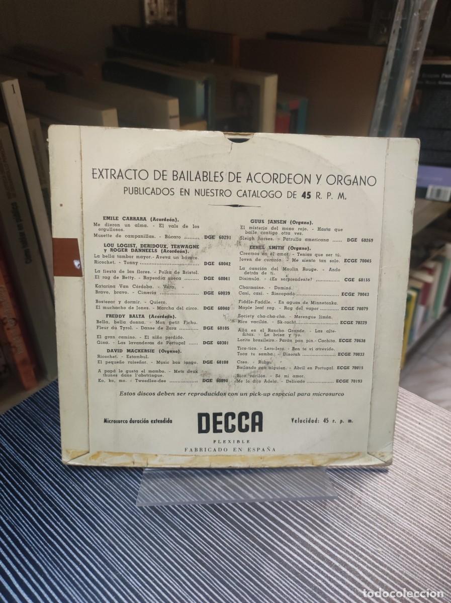 Discos de vinilo: BAILEMOS AL SON DE LAS OPERETAS JACQUES HENRI RYS - Foto 2