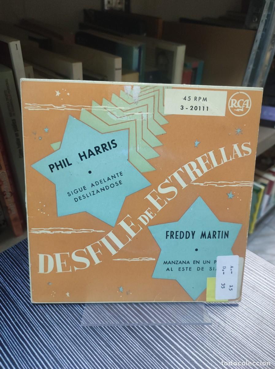 Discos de vinilo: DESFILE DE ESTRELLAS PHIL HARRIS FREDDY MARTIN - Foto 1
