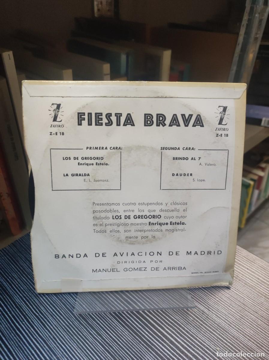 Discos de vinilo: FIESTA BRAVA BANDA DE AVIACION DE MADRID - Foto 2