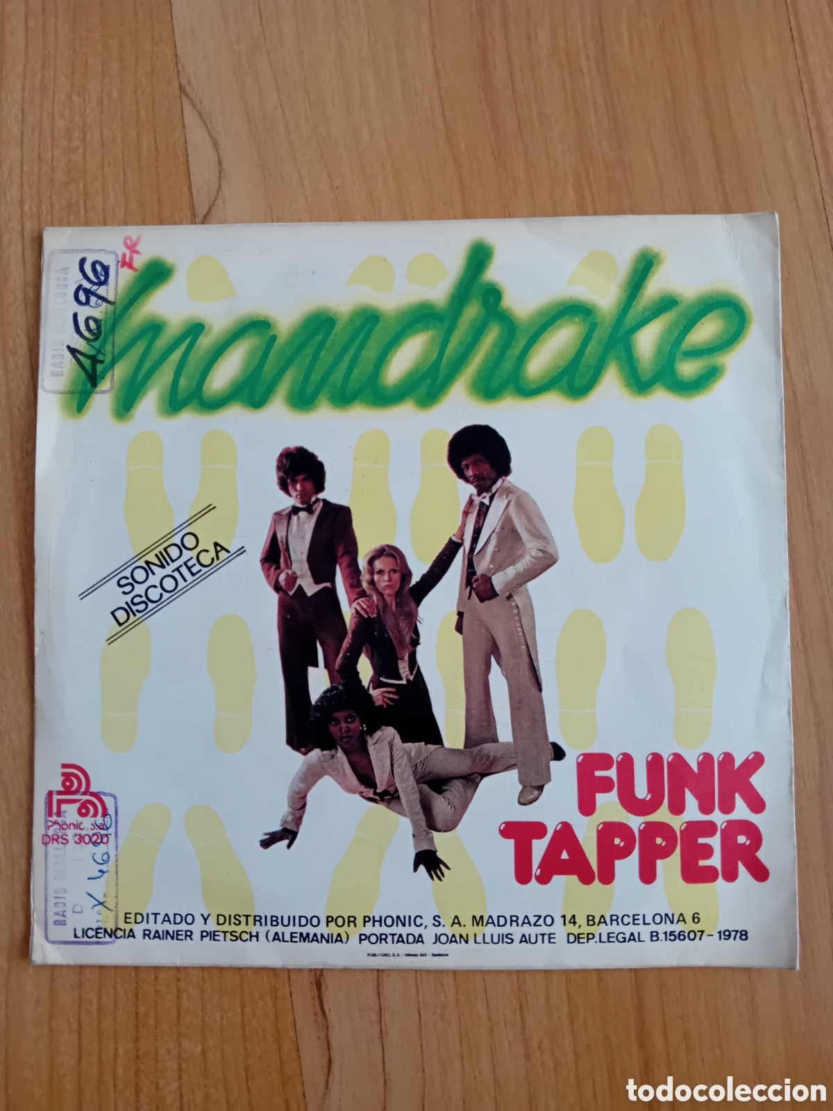 Discos de vinilo: MANDRAKE. FUNK TAPPER. - Foto 2