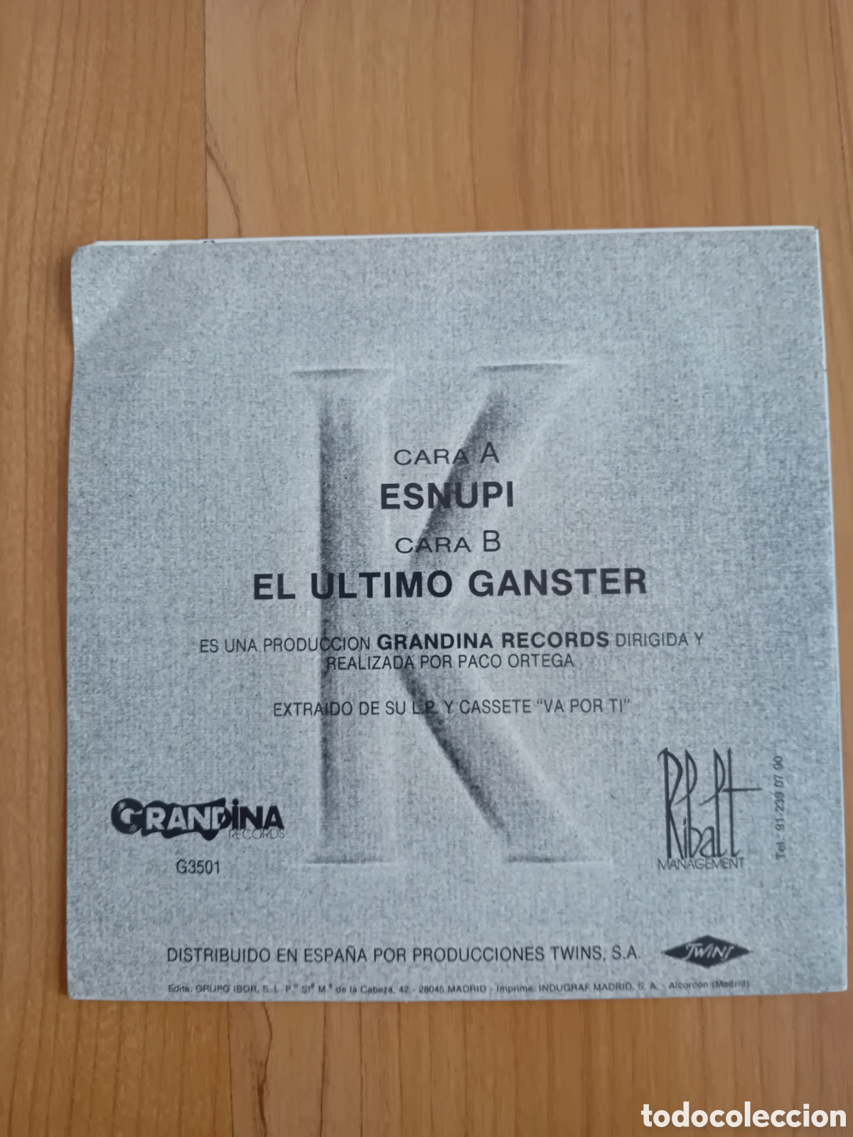 Discos de vinilo: ANONIMO K. ESNUPI... - Foto 2