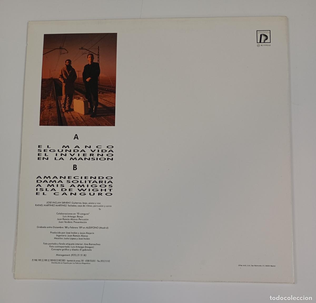 Discos de vinilo: DOX. SEGUNDA VIDA. LP. TDKLP13 - Foto 2