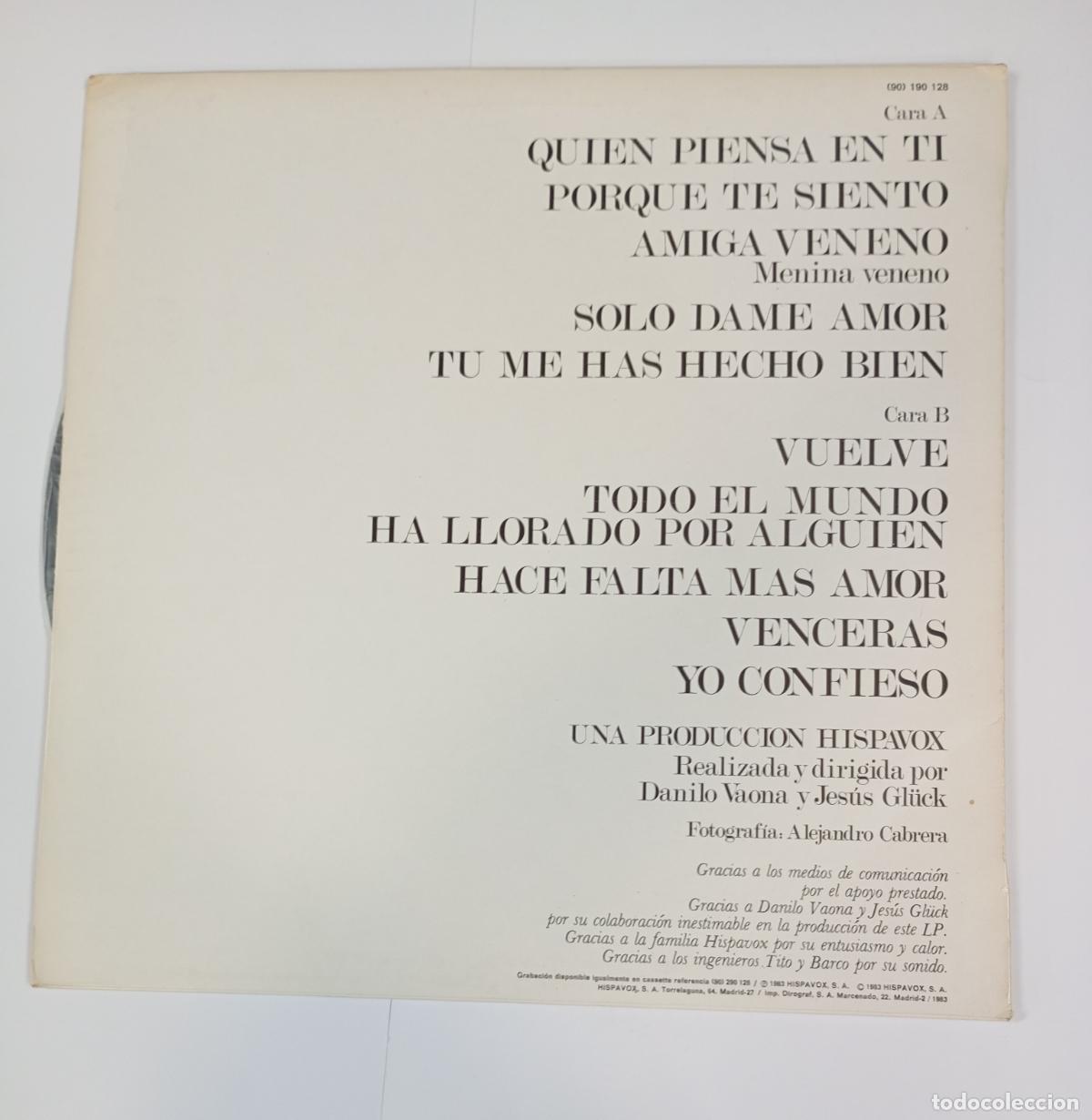 Discos de vinilo: Gonzalo. Hispavox. LP. TDKDA3 - Foto 2