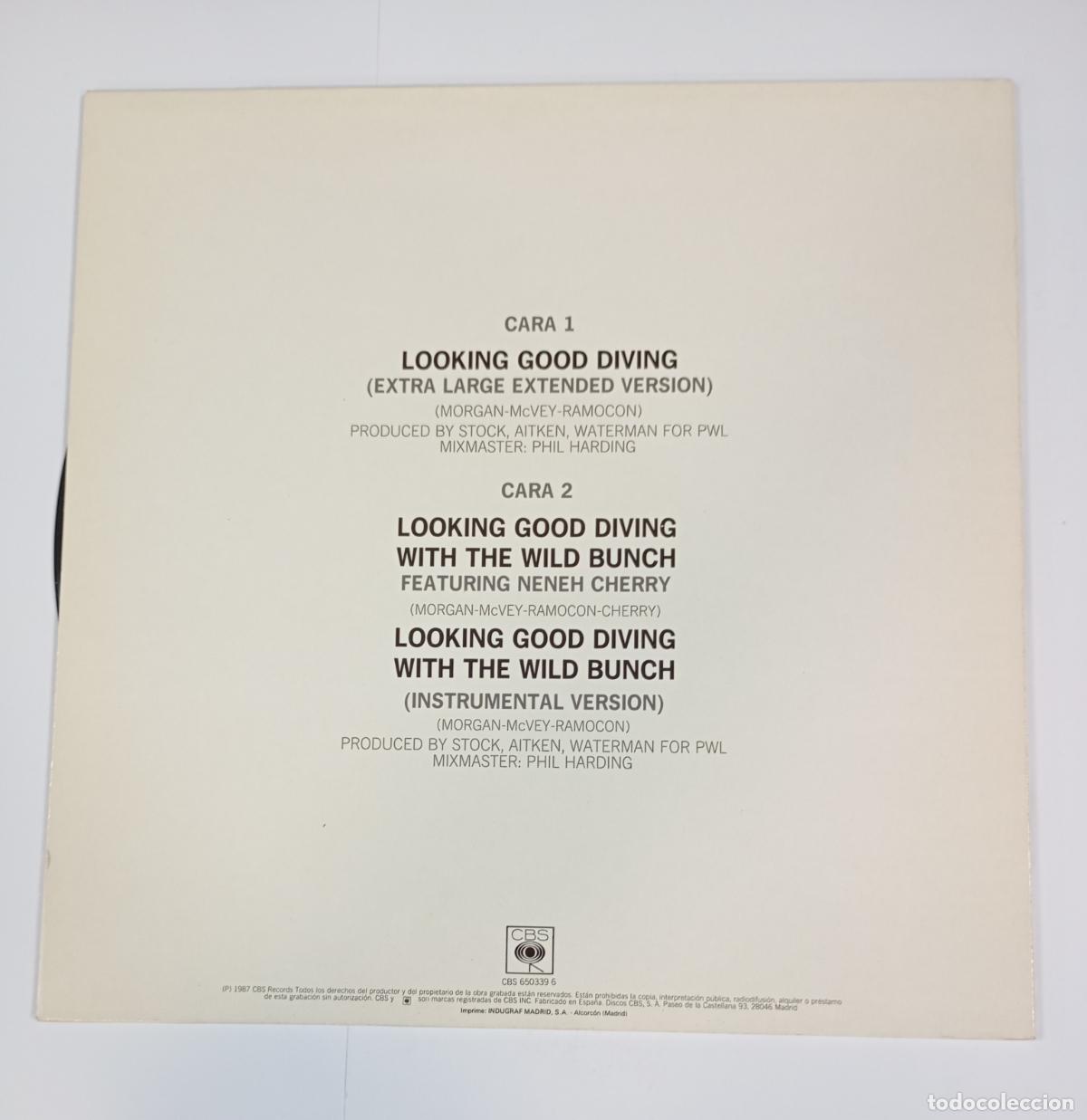 Discos de vinilo: MORGAN / McVEY - LOOKING GOOD DIVING. MAXI-SINGLE. TDKLP7 - Foto 2