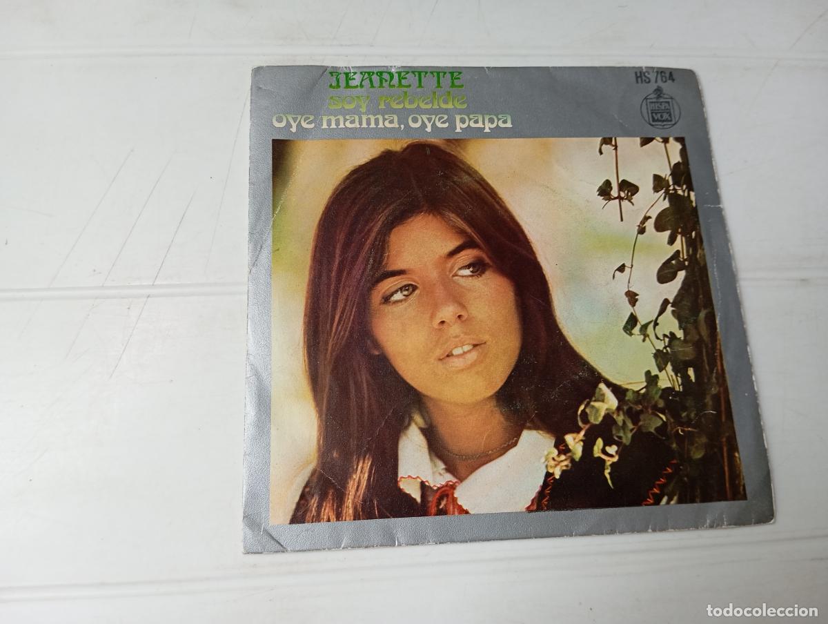 Discos de vinilo: SINGLE JEANETTE - SOY REBELDE - Foto 1