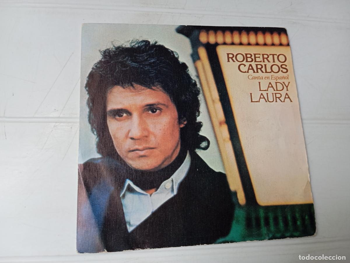 Discos de vinilo: SINGLE ROBERTO CARLOS - LADY LAURA - Foto 1