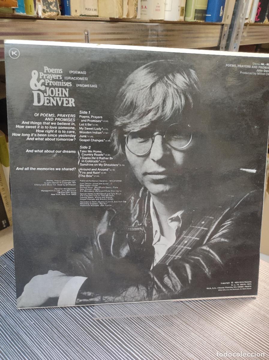 Discos de vinilo: John Denver &ndash; Poems, Prayers & Promises - Foto 2