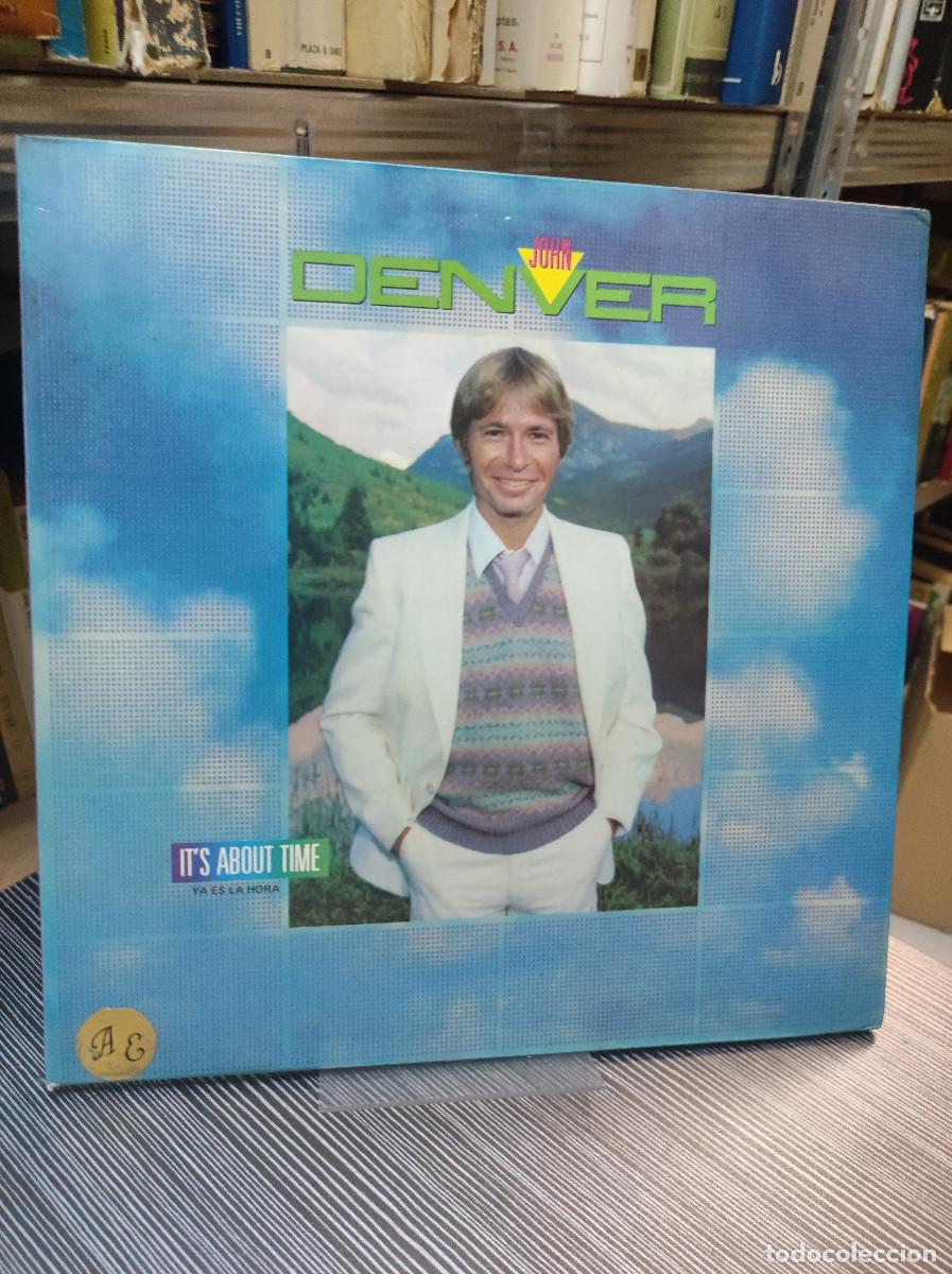 Discos de vinilo: John Denver &ndash; Its About Time - Foto 1