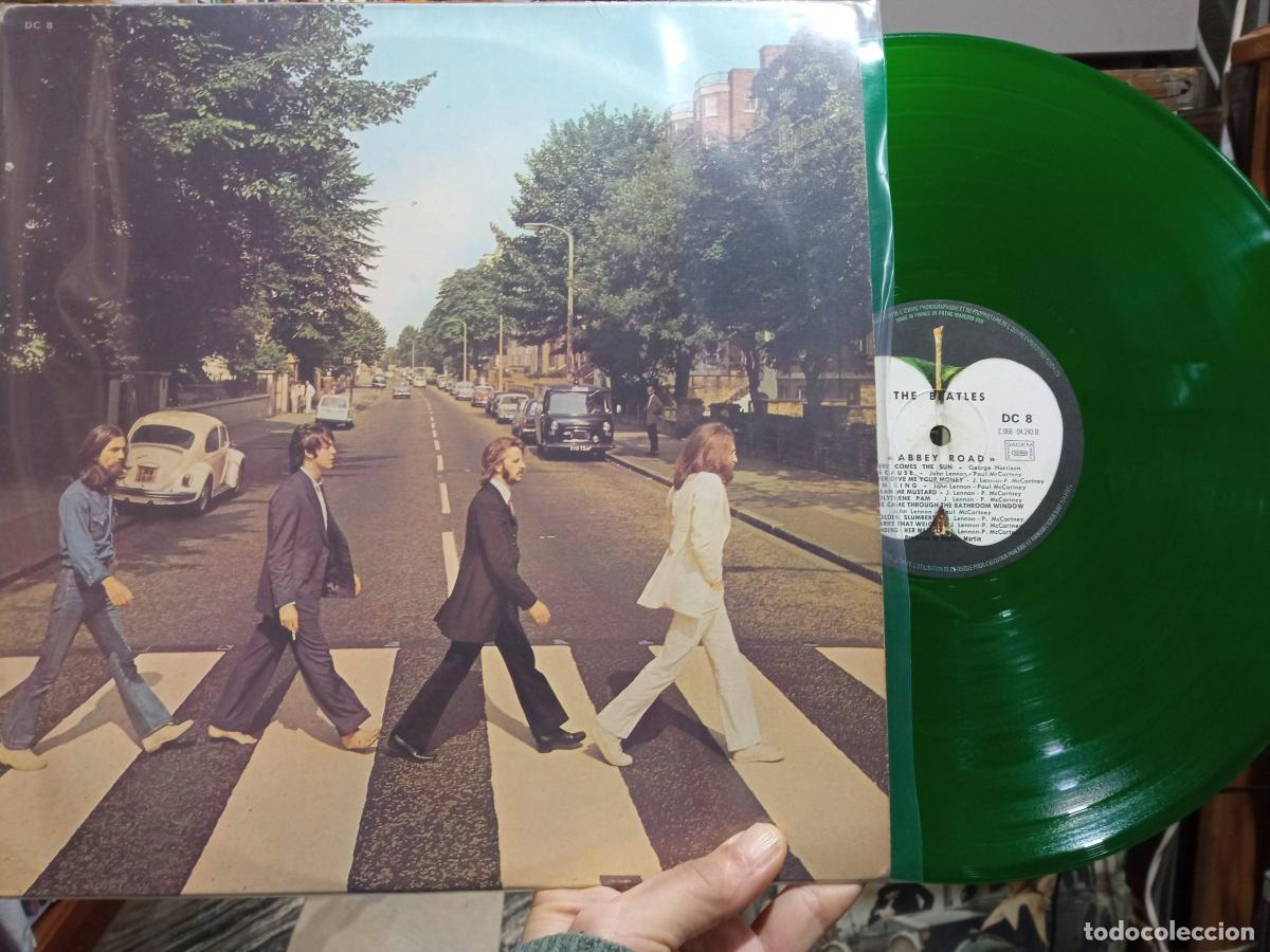 Discos de vinilo: Beatles: Abbey Road. Vinilo verde. - Lp de vinilo verde. Apple Records, 1978