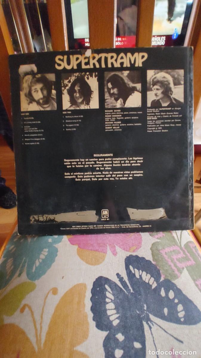 Discos de vinilo: SUPERTRAMP-LP SUPERTRAMP 1977 - Foto 2