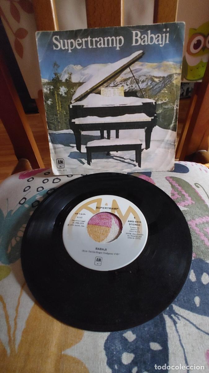 Discos de vinilo: SUPERTRAMP-SINGLE BABAJI - Foto 1