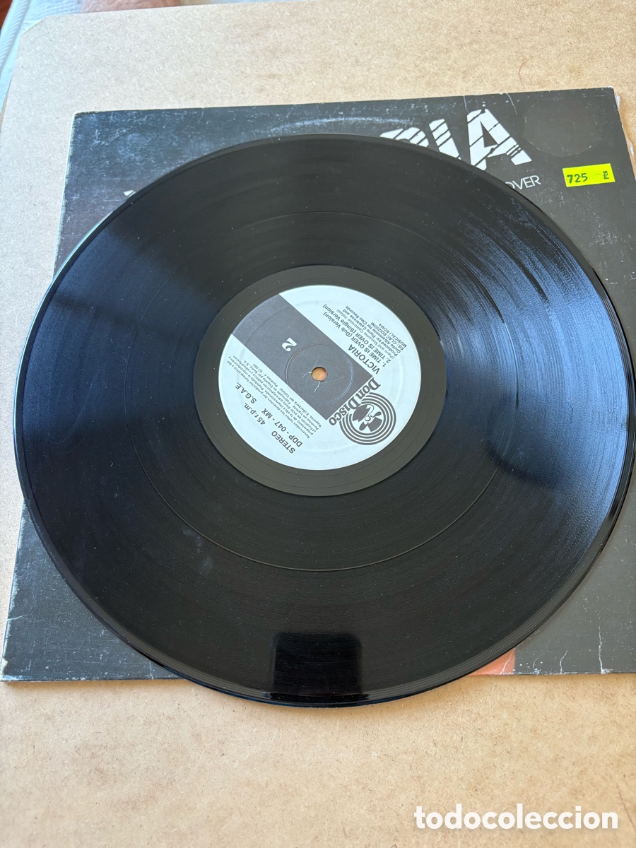 Discos de vinilo: Maxi vinilo Victoria Time is Over (A17) - Foto 3