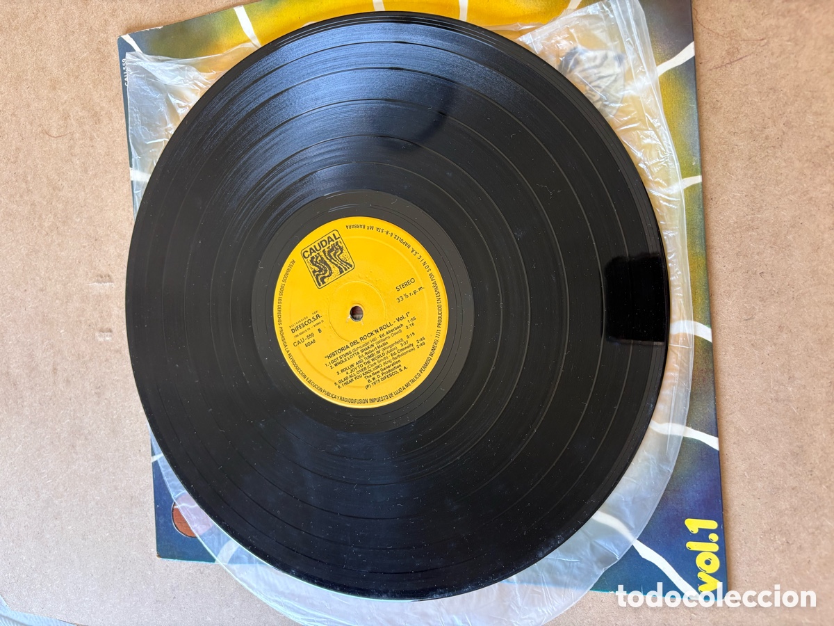 Discos de vinilo: Lp Historia del Rock and Roll (A17) - Foto 2