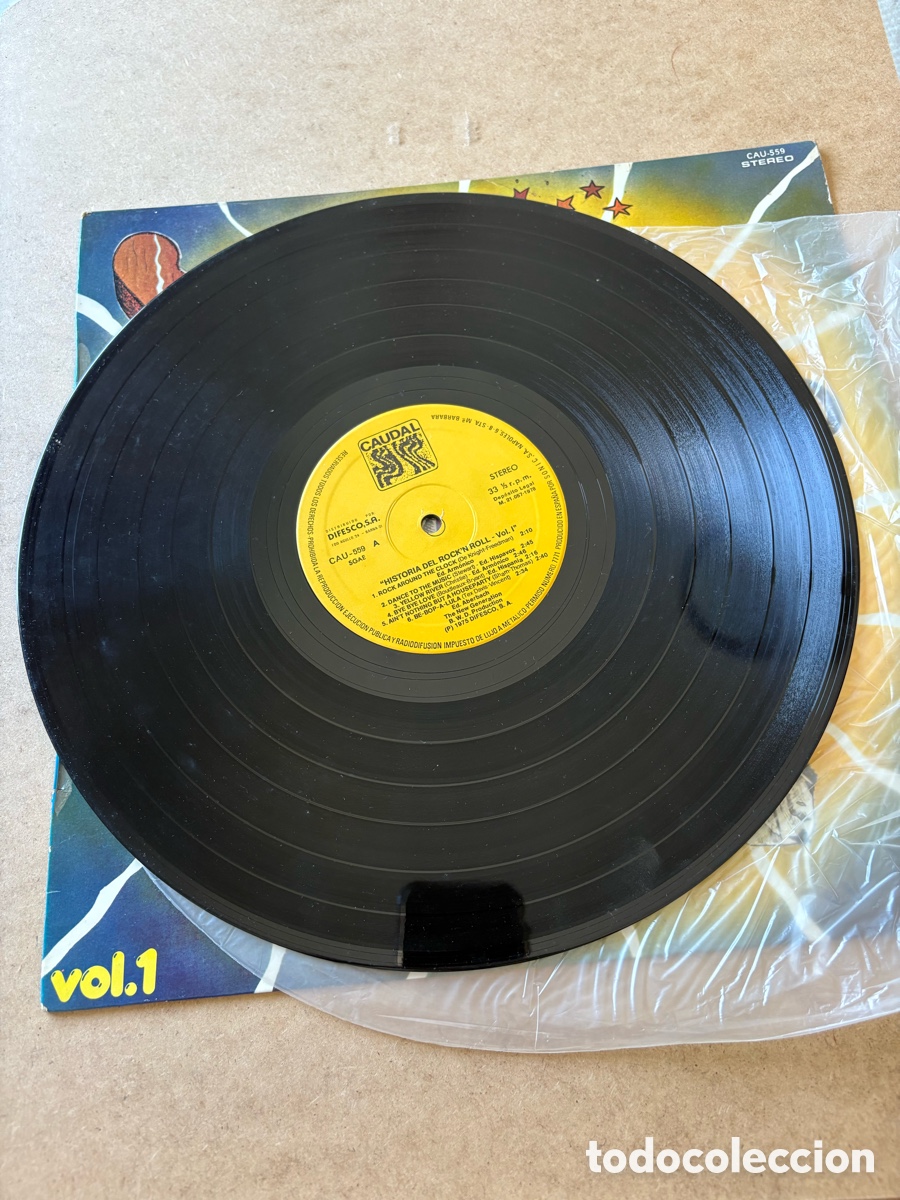 Discos de vinilo: Lp Historia del Rock and Roll (A17) - Foto 3