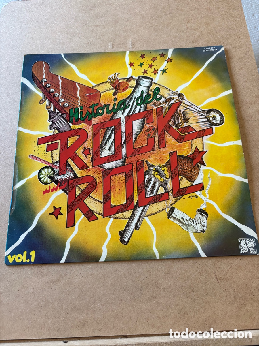 Discos de vinilo: Lp Historia del Rock and Roll (A17) - Foto 1