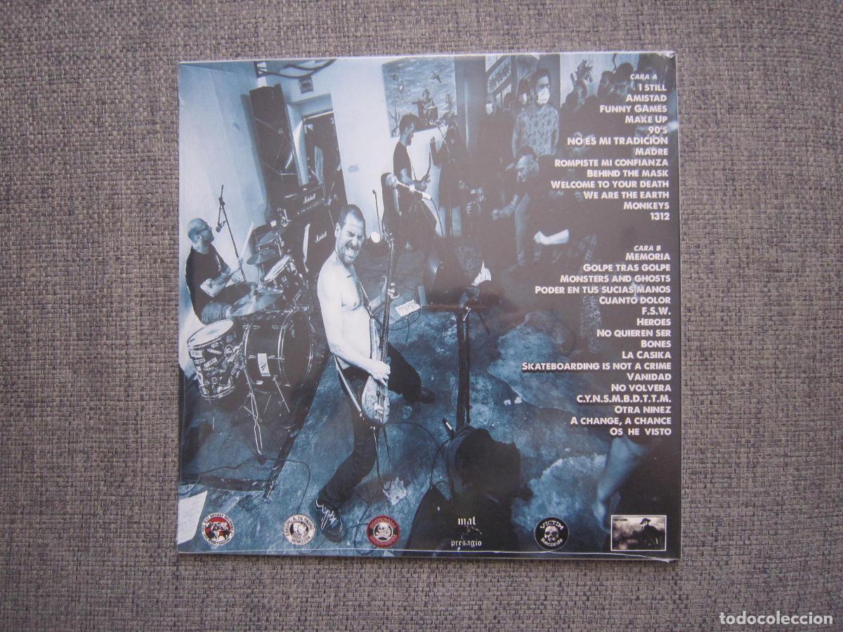Discos de vinilo: LP - HARDCORE - CHIMPANC&Eacute; (FLASH BACK) - 2024 - MADRID - PRECINTADO - Foto 2