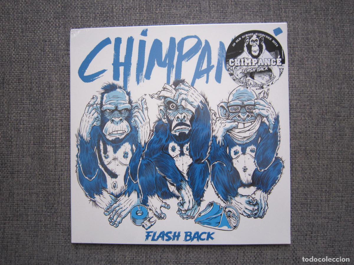 Discos de vinilo: LP - HARDCORE - CHIMPANC&Eacute; (FLASH BACK) - 2024 - MADRID - PRECINTADO - Foto 1
