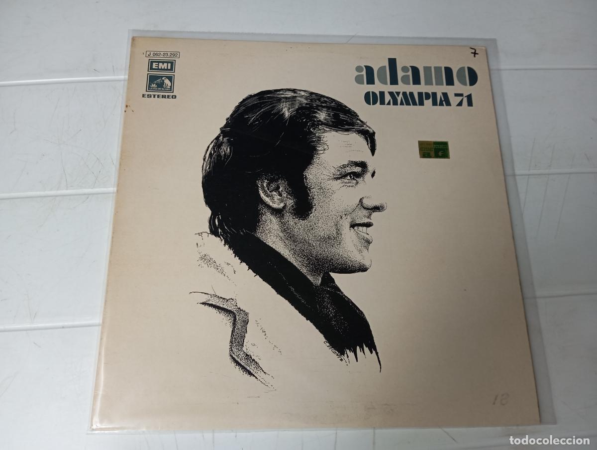 Discos de vinilo: LP ADAMO - OLYMPIA 71 - Foto 1