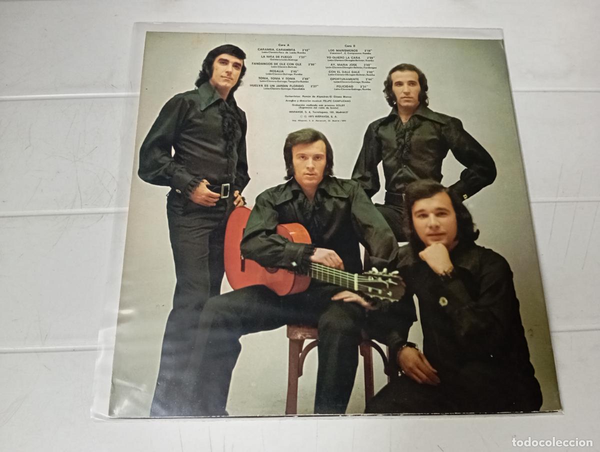 Discos de vinilo: LP LOS MARISME&Ntilde;OS - SONIDO ANDALUZ - Foto 2
