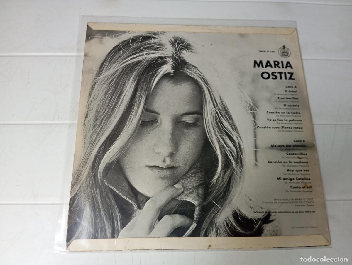 Discos de vinilo: LP MAR&Iacute;A OSTIZ - EL &Aacute;RBOL - Foto 2