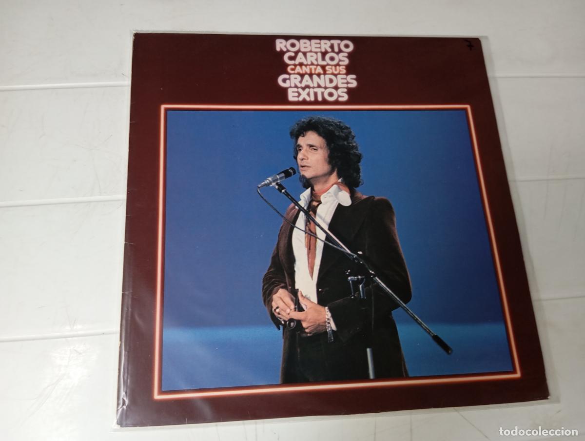 Discos de vinilo: LP ROBERTO CARLOS - CANTA SUS GRANDES &Eacute;XITOS - Foto 1