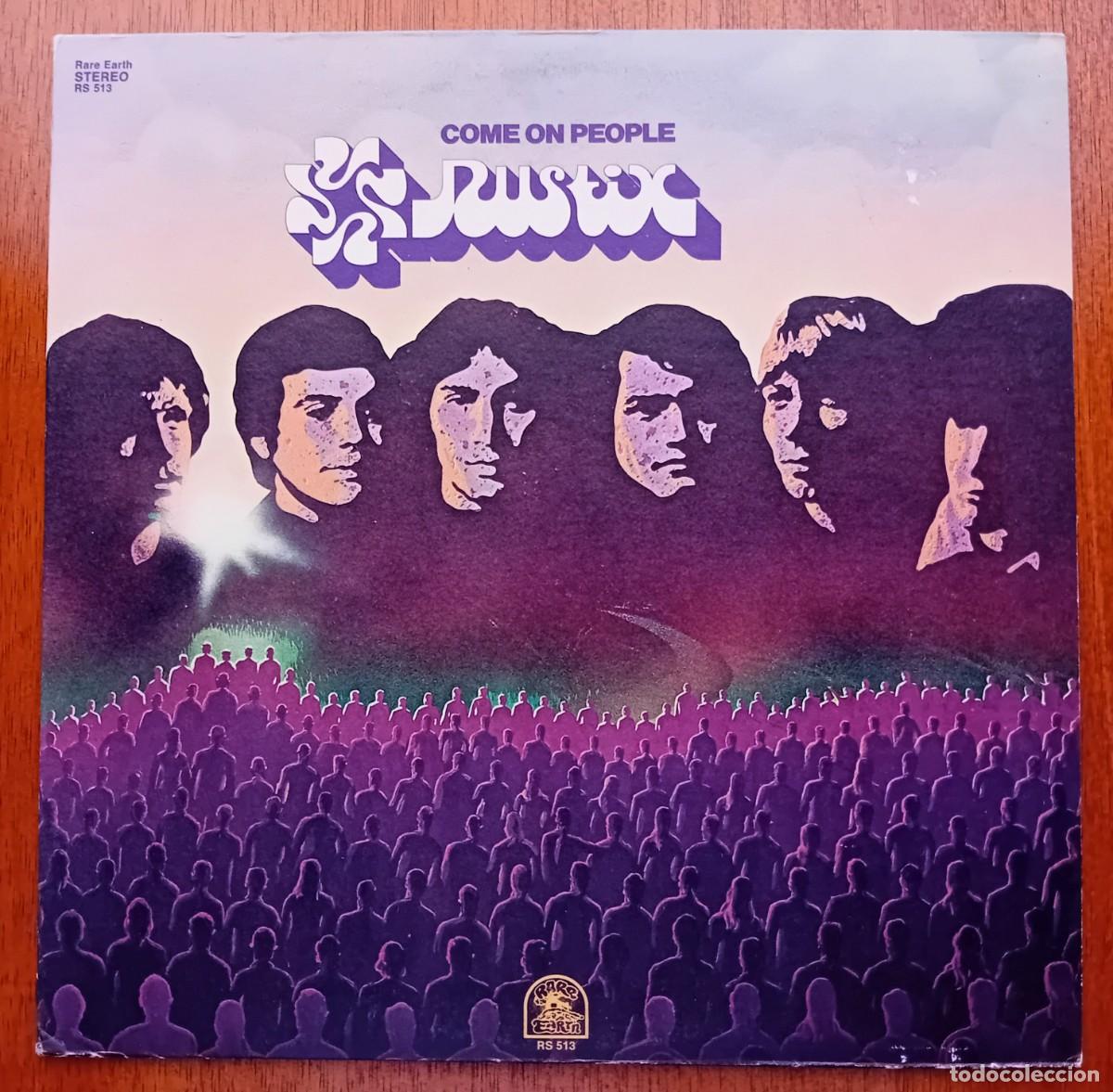 Discos de vinil: RUSTIX Come On People (Rare Earth RS 513 - USA 1970) FUNK/SOUL ROCK ORIGINAL LP