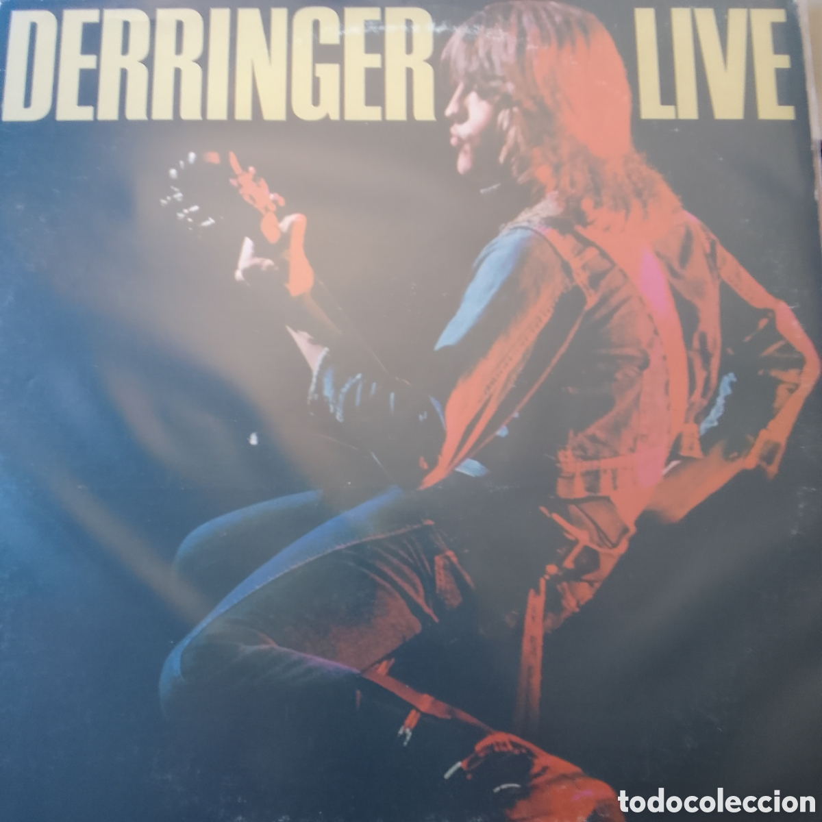 Discos de vinilo: DERRINGER LIVE RICK DERRINGER - Foto 1