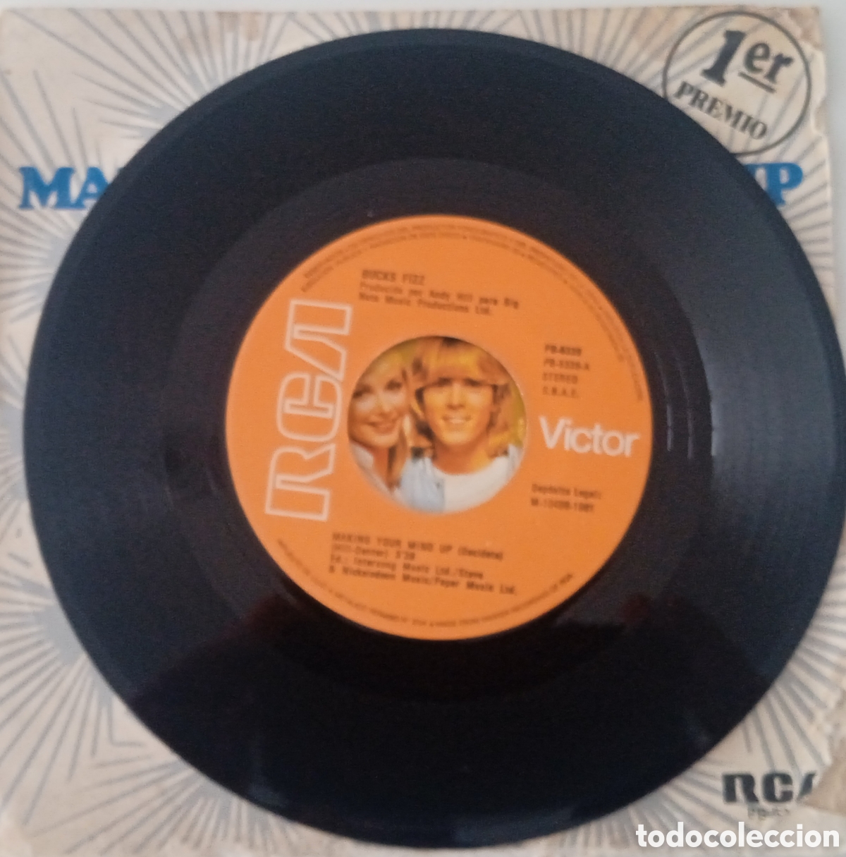 Discos de vinilo: BUCKS FIZZ - Making your mind Up (1981) single - Foto 6