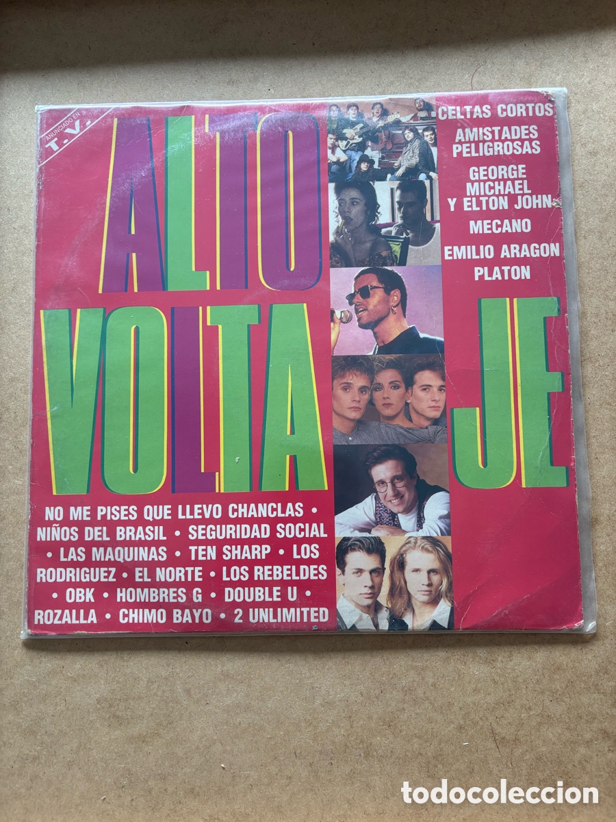 Discos de vinilo: Lp doble Alto Voltaje (A17) - Foto 1