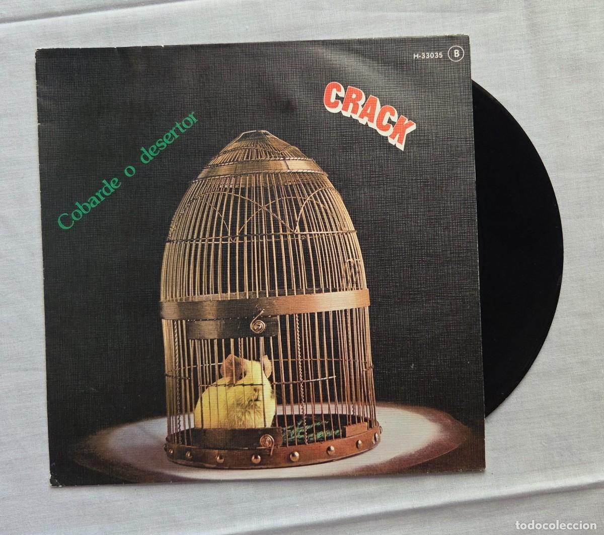 Discos de vinilo: Single Vinilo Crack, Cobarde o desertor - Foto 4