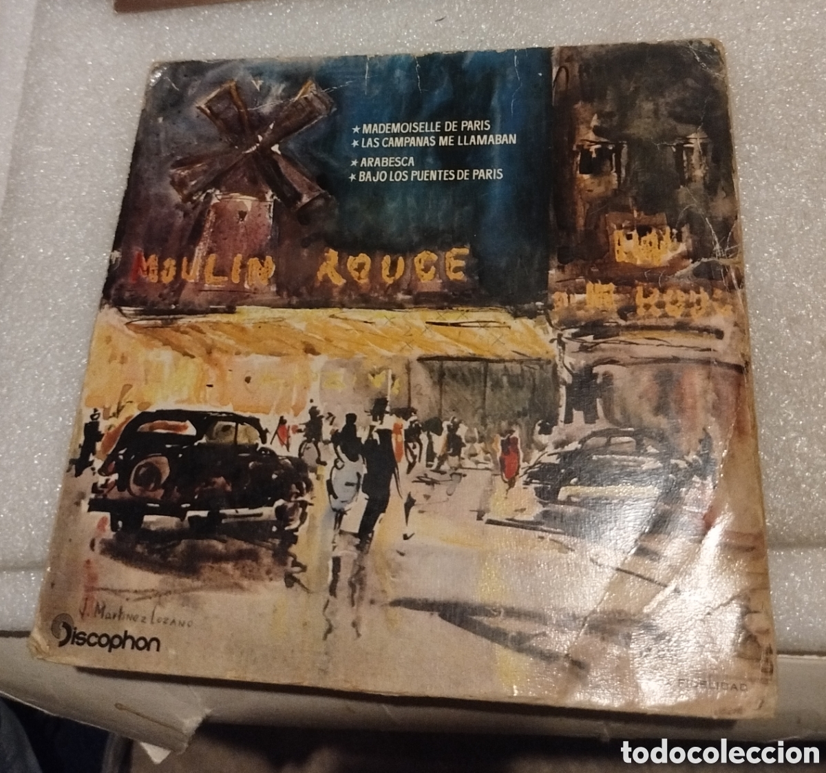 Discos de vinilo: Moulin Rouge. BSO. SOLO CAR&Aacute;TULA - Foto 1