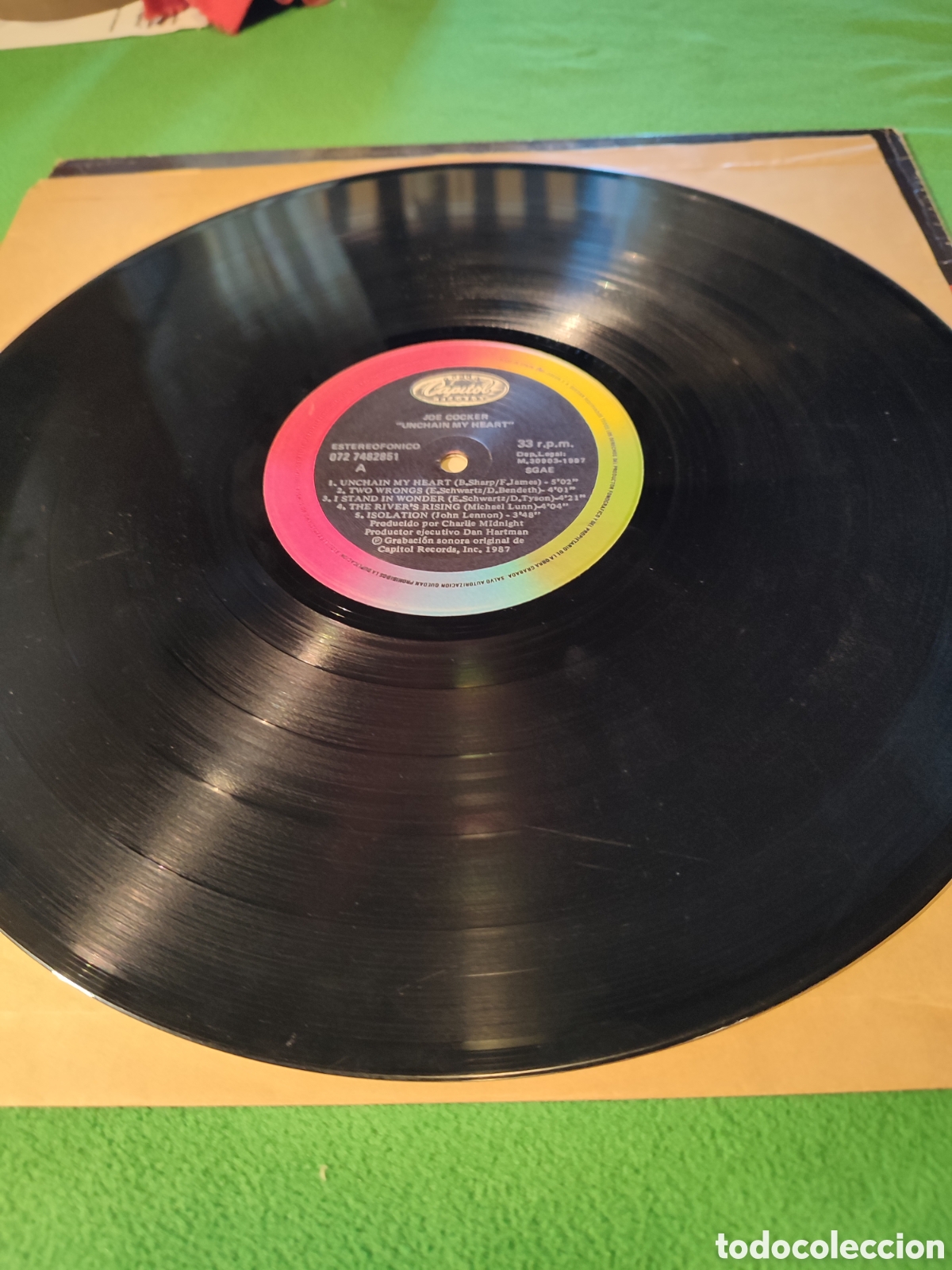 Discos de vinilo: Joe Cocker - Unchain My Heart - Foto 3