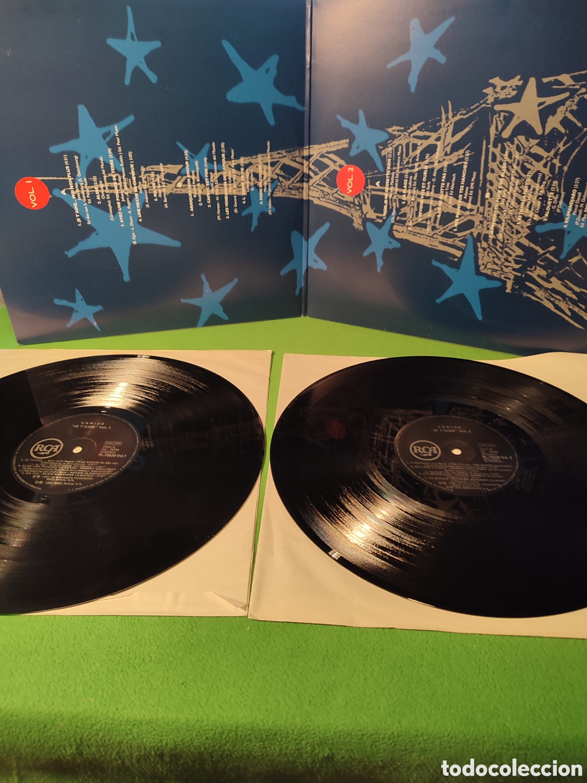 Discos de vinilo: Je Taime - 20 grandes &eacute;xitos originales 2 Lps - Foto 4
