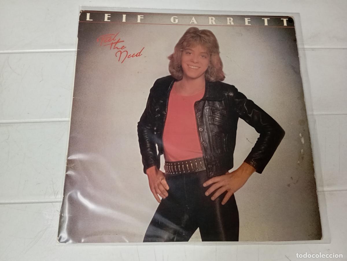 Discos de vinilo: LP LEIF GARRETT - FEEL THE NEED - Foto 1