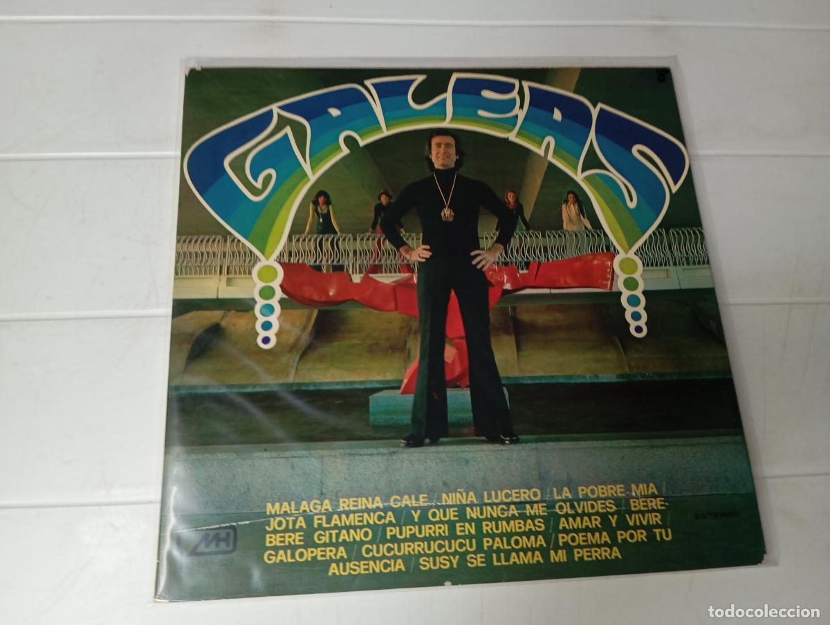 Discos de vinilo: LP GALEAS - M&Aacute;LAGA REINA - Foto 1