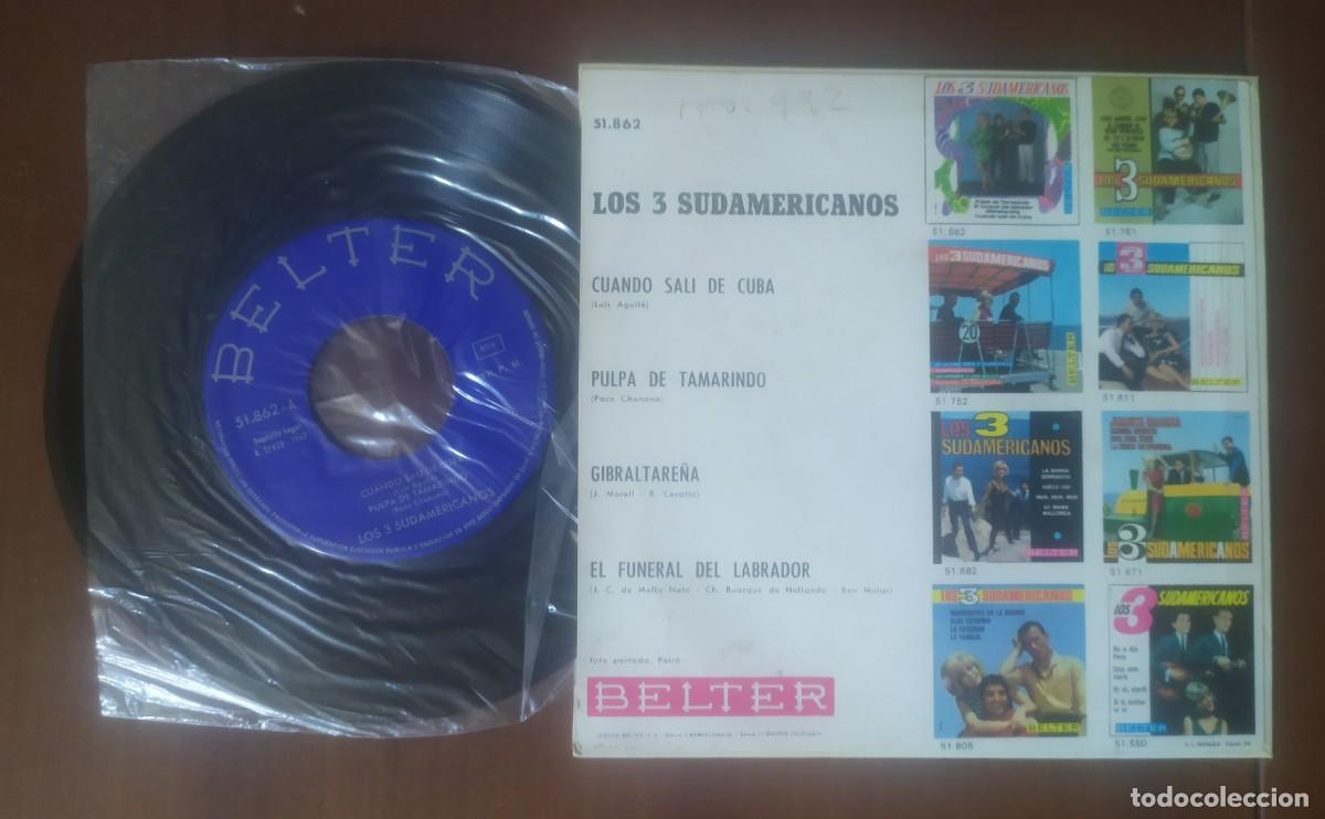 Discos de vinilo: Disco de Los 3 sudamericanos - Foto 2