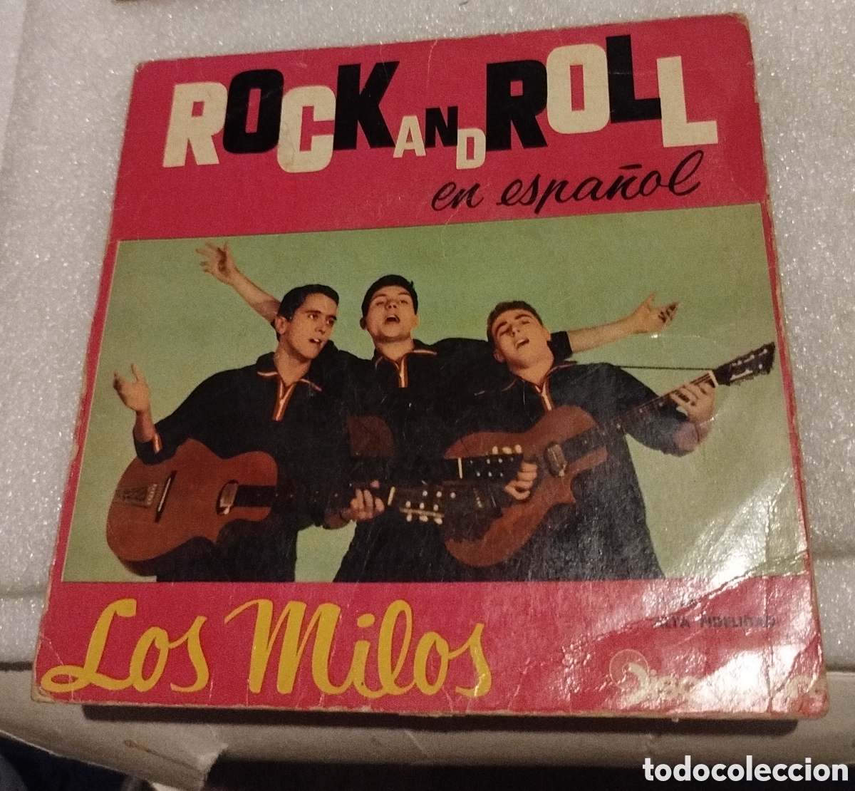 Discos de vinilo: Los Milos. SOLO CARATULA - Foto 1