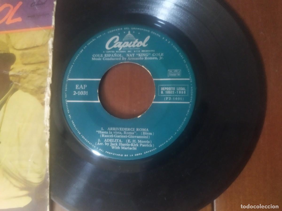 Discos de vinilo: Disco de Nat King Cole, Espa&ntilde;ol - Foto 2