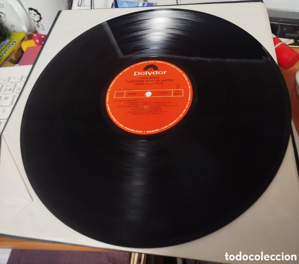 Discos de vinilo: Jack Bruce - Songs for a tailor - Foto 2