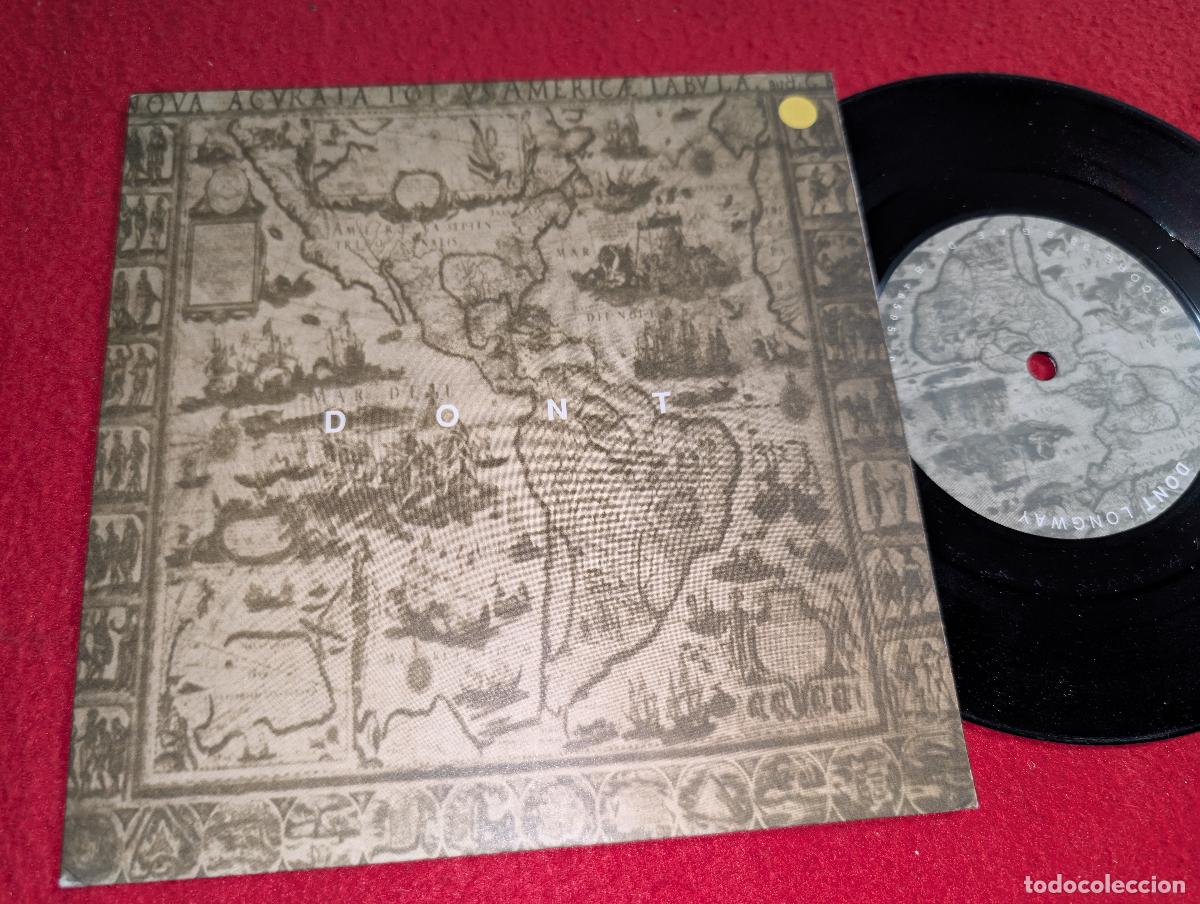 Discos de vinilo: DONT Longway/Carousel 7 SINGLE 1995 BCore INDIE PLANETAS - Foto 1