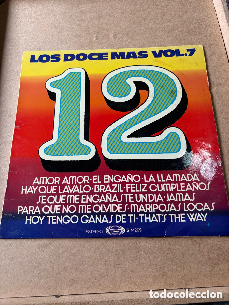 Discos de vinilo: Lp vinilo Los 12 mas Vol. 7 (A17) - Foto 1