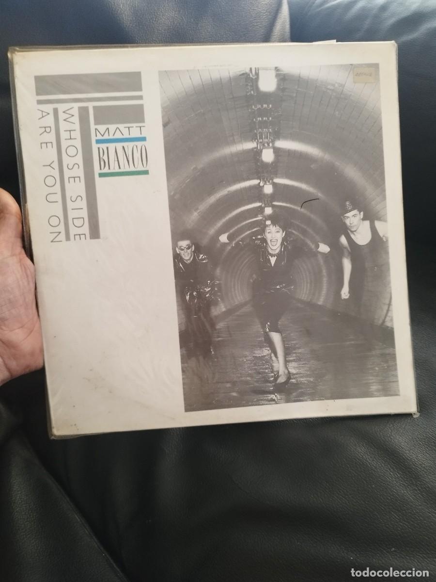 Discos de vinilo: Matt Bianco &ndash; Whose Side Are You On. Vinilo Lp. - Foto 1